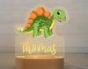 Personalized Children Animal Night Light Custom Acrylic Lamp Baby Kids Bedroom Decoration Neonate Birthday Christmas Gift