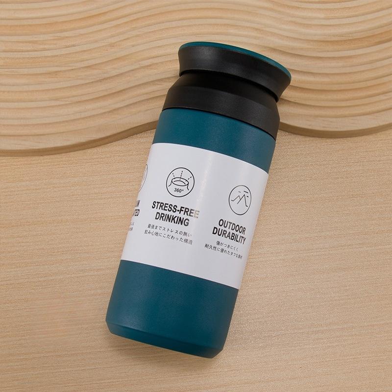 Stainless Steel Insulated Water Bottle BPA-Free 350ML Thermal Water Bottle Thermos Bottle Portable Hot and Cold Cup Coffee Mug