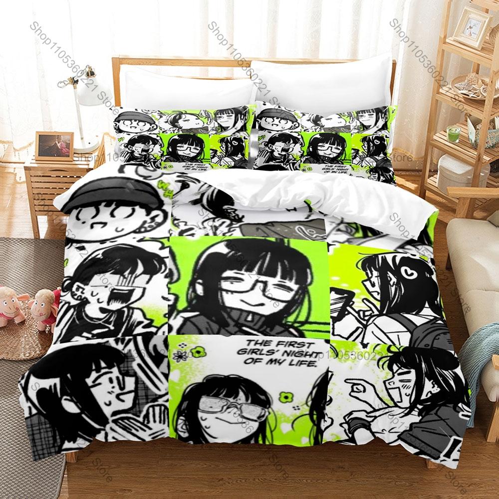 The Guy She Was Interested In Wasn't My Guy Bedding Set 3D Print 3 Piece Bed Linen for Kpop Fans Bedroom Decor