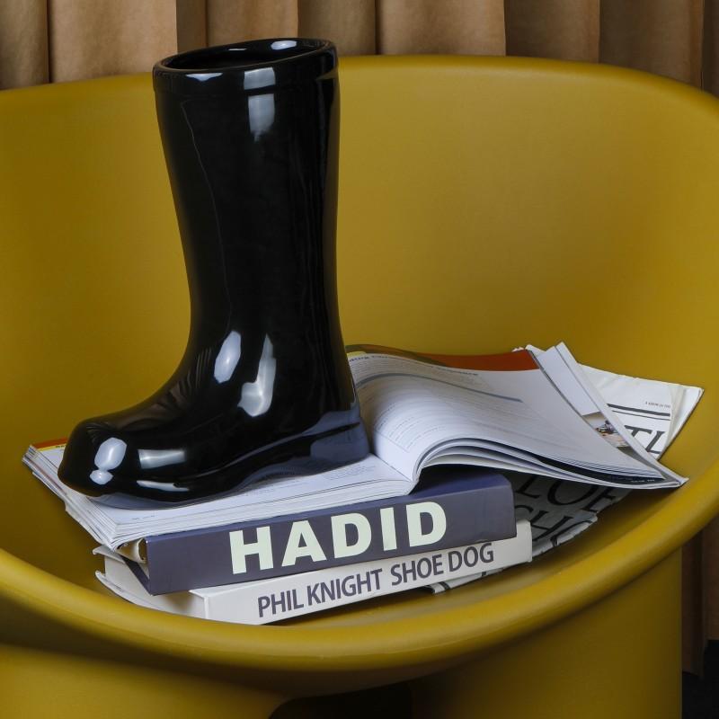 Creative Ceramic Vase Boots Shoe Flower Arrangement Hydroponics Accessories Flower Vase Porcelain Ornaments Home Decoration
