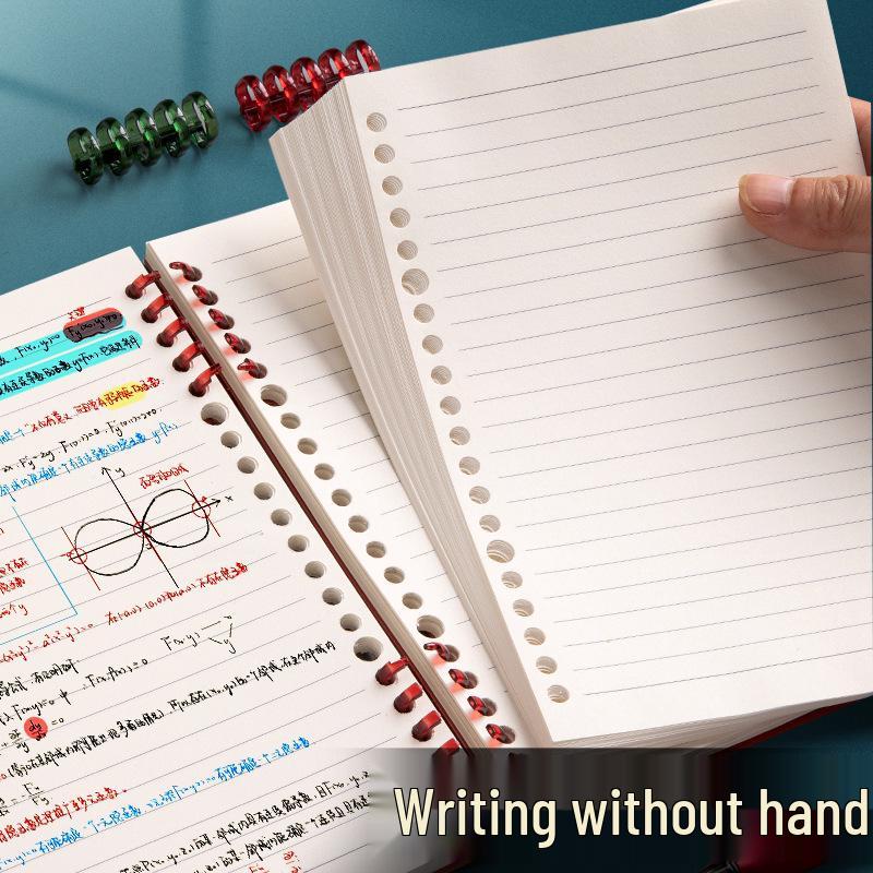 B5 Vintage High-Value A5 Notebook: Hand-Friendly, Extra Thick, Detachable - Ideal for Students and Postgraduates