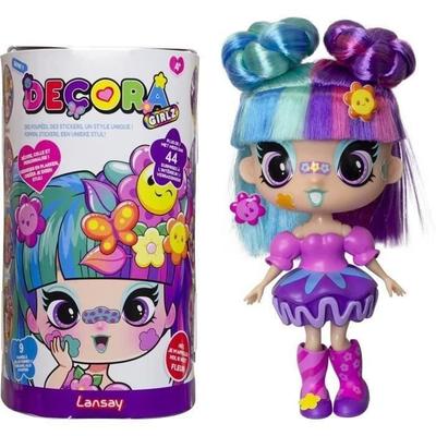Boneca - LANSAY - 55102 - Decora Girlz - Mini Bonecas Fashion Para Personalizar - Flor