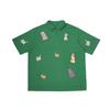 Leuawi Patch Pique Tshirt Green