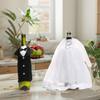 Exquisite Wedding Wine Bottle Cover Ceremonial Dress Wine Bottle Bag  Home Office