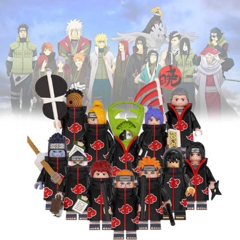 Colorful And Creative Naruto Mini Figure Building Blocks Toys For Diy Fun And Play