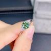 Lindon Classic Copper Alloy Zircon Ring Ladies Jewelry Wedding Promise Party Gift