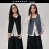 Giordano Designer Reversible Round Neck Denim Vest