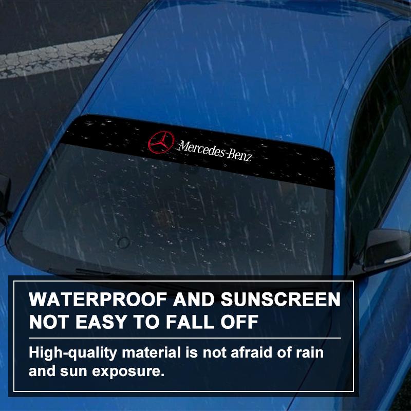 Car Windshield Sticker Fashion Sport Decals Decoration Sticker For Mercedes-Benz AMG C500 C200 C300  B C E GLA CLA GLK GL GLE W204 W205 W203 W211 W213