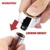 WORKPRO 1/4" Drive Quick Release Ratchet Handle, 90 Gears, WP271004