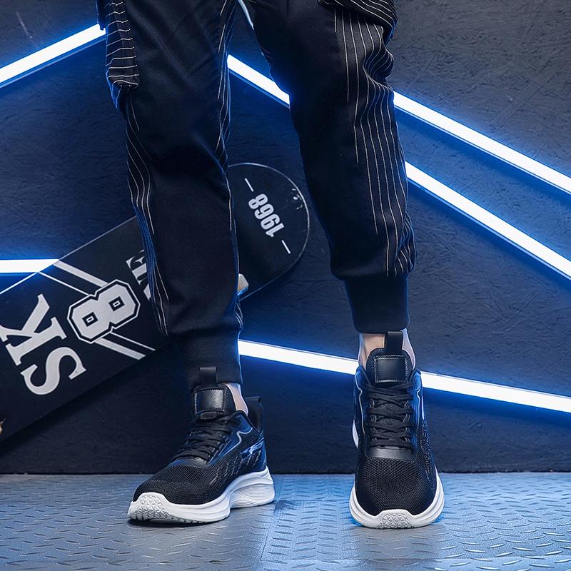 Plus Size 48 Men's Running Shoes New Professional Carbon Plate Sports Training Shoes Outdoor Non-slip Shock-absorbing Tennis Shoes