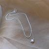 Double-layered Freshwater Necklace for Women, Stylish and Sparkling Design, Cool and Elegant Style, Collar Chain