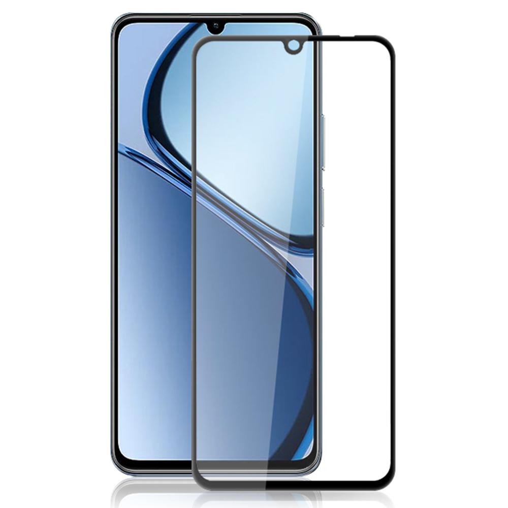 

MOCOLO For Realme Note 60x 4G/C63 4G/C61 4G Screen Protector Anti-Shatter Silk Printing Tempered Glass Film Black