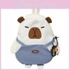 Student Backpack Capybara Class Bag Waterproof Capacity Large Partition Storage