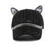 Cute Cat Ears Baseball Cap Outdoor Summer Girl