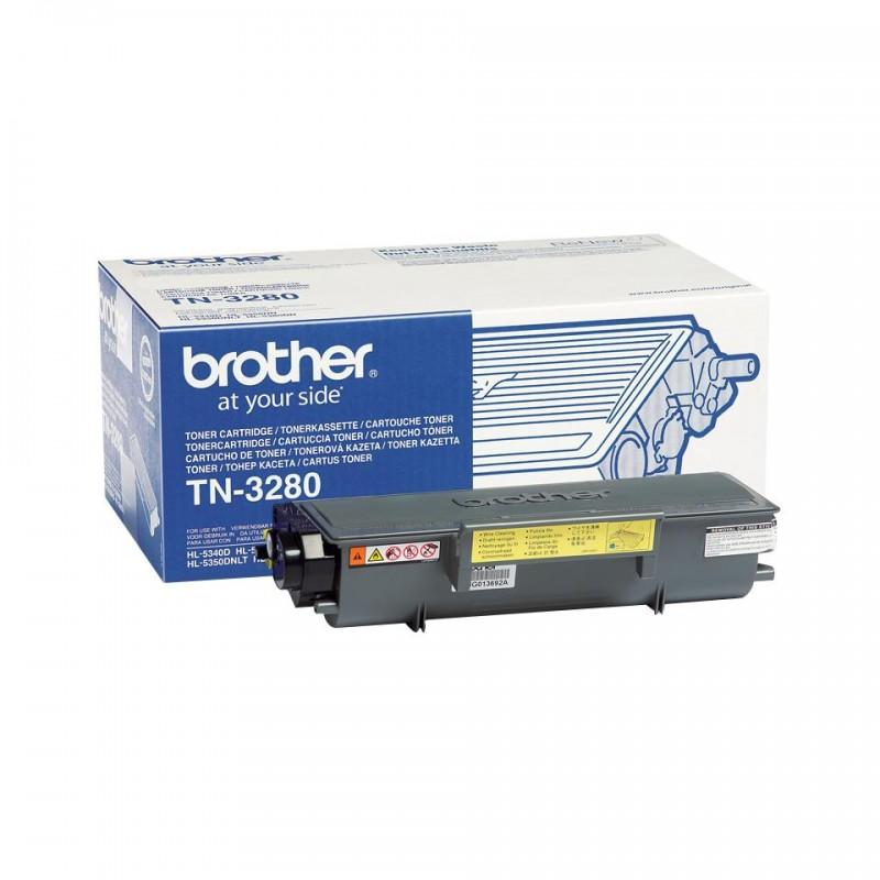 Brother TN3280 Black Original Toner Cartridge-TN3280