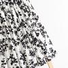 Japanese Mori Girl Spring Summer Women Midi Skirt High Waist Cotton Linen Natural Skirts Women Vintage Floral Print Casual Skirt