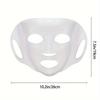 Reusable Silicone Facial Mask Cover, Skin Mask Moisturizing For Sheet Prevent Evaporation Masks Face Care Tool