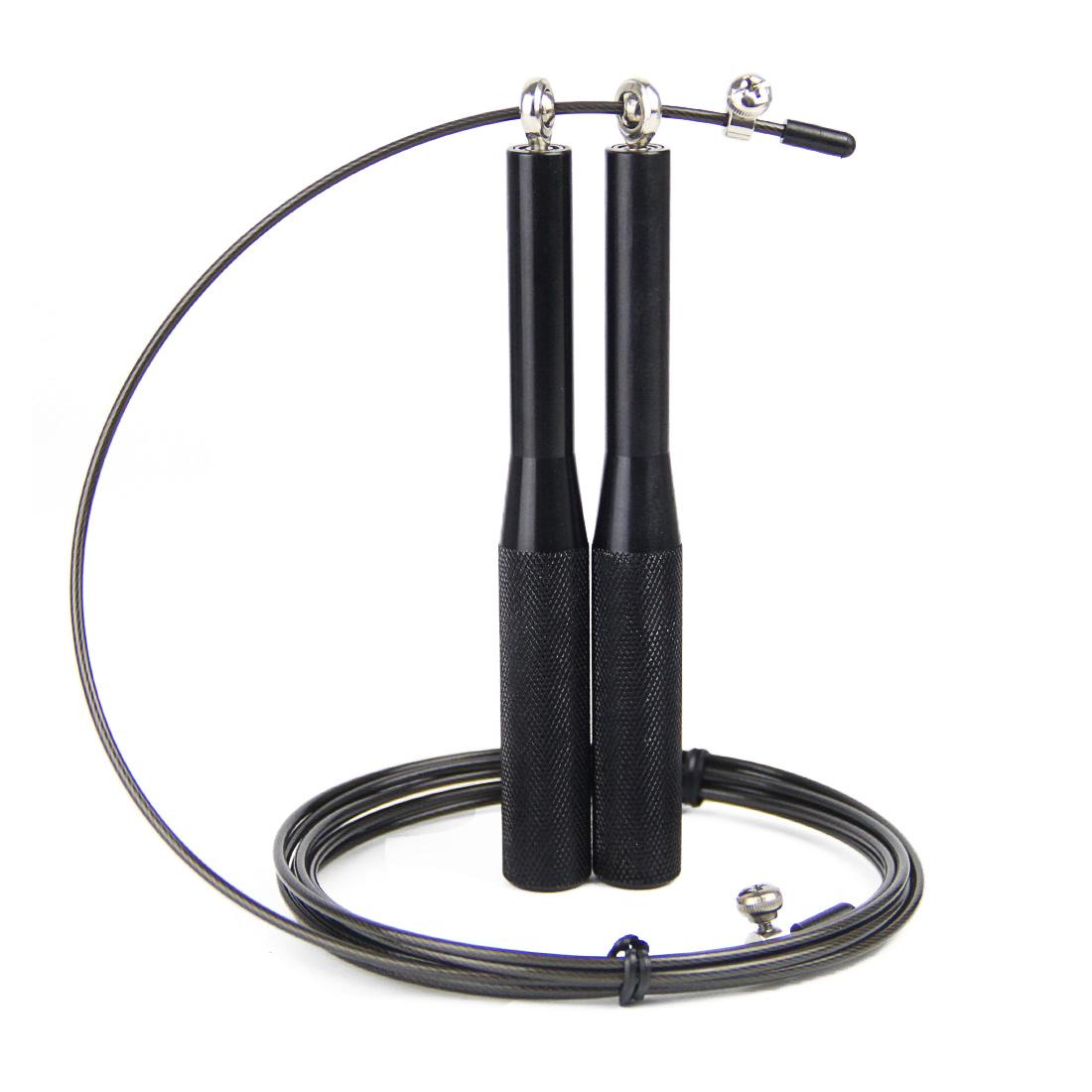 

Высокоскоростная скакалка, регулируемая скакалка для фитнеса, противоскользящие ручки для тренировок по кроссфиту