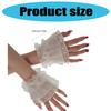 Elegant Pearl Lace Cuffs Sleeves Wrist Cuffs For Nail Art Photography And Fashion Decorative Sleeves Hand Accessories
