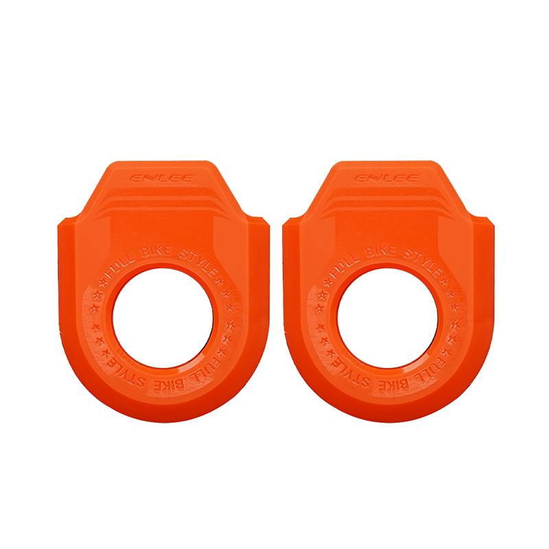 2Pcs Bike Crank Arm Protector TPU Anti Cover For Mountain Road Bike Chainring Universal Decorative Maintenance Gear