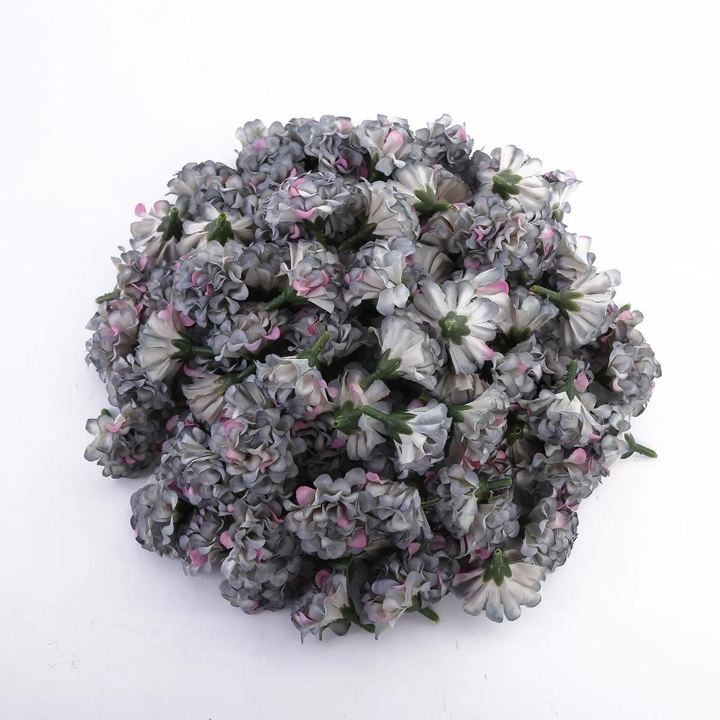 20/30 Pièces Têtes de Fleurs Artificielles Faux Fleurs en Soie Fête Jardin Mur Décoration de Pièce Maison Bricolage Décoration de Mariage Accessoires de Couronnes