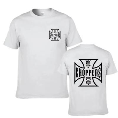 Choppers Μπλουζάκια με Εκτύπωση Γραμμάτων Ανδρικά Μπλουζάκια Πολυτελούς Μάρκας Βαμβακερά Καλοκαιρινή Μόδα Γυναικεία Μπλουζάκια Κοντομάνικα Μπλουζάκια Ρούχα 2024