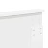Headboard in White 160 cm Engineered Wood