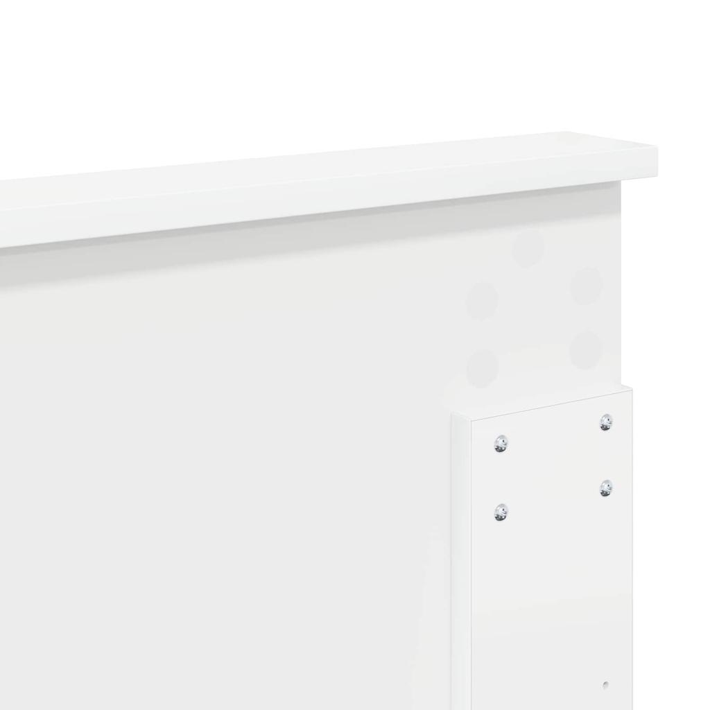 Headboard in White 160 cm Engineered Wood