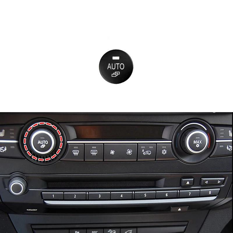 Car Interior Accessory Replacement For BMW X5 E70 X6 E71 AC Heater Climate Air Conditioning Control Panel Fan Speed Button Cover