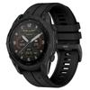 Silicone Outdoor Watch Strap for Garmin Tactix8 47/51MM/fenix8 43MM Waterproof/sweatproof Watch Strap for 20/22/26mm Quick Fit