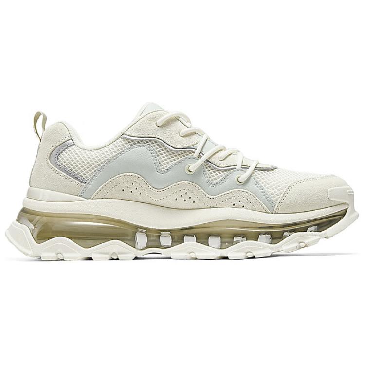 Skechers Uno Breathable Lightweight Low-Top Casual Shoes Men Sneakers Beige 183295-WHT