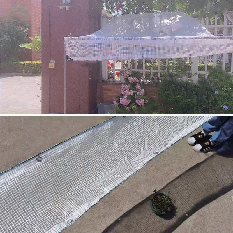 Waterproof Mesh Tarpaulin Rainproof Cloth Garden Fence Balcony Pergolas Netting Succulent Cover Shed Canopy Pets Shelter Awning