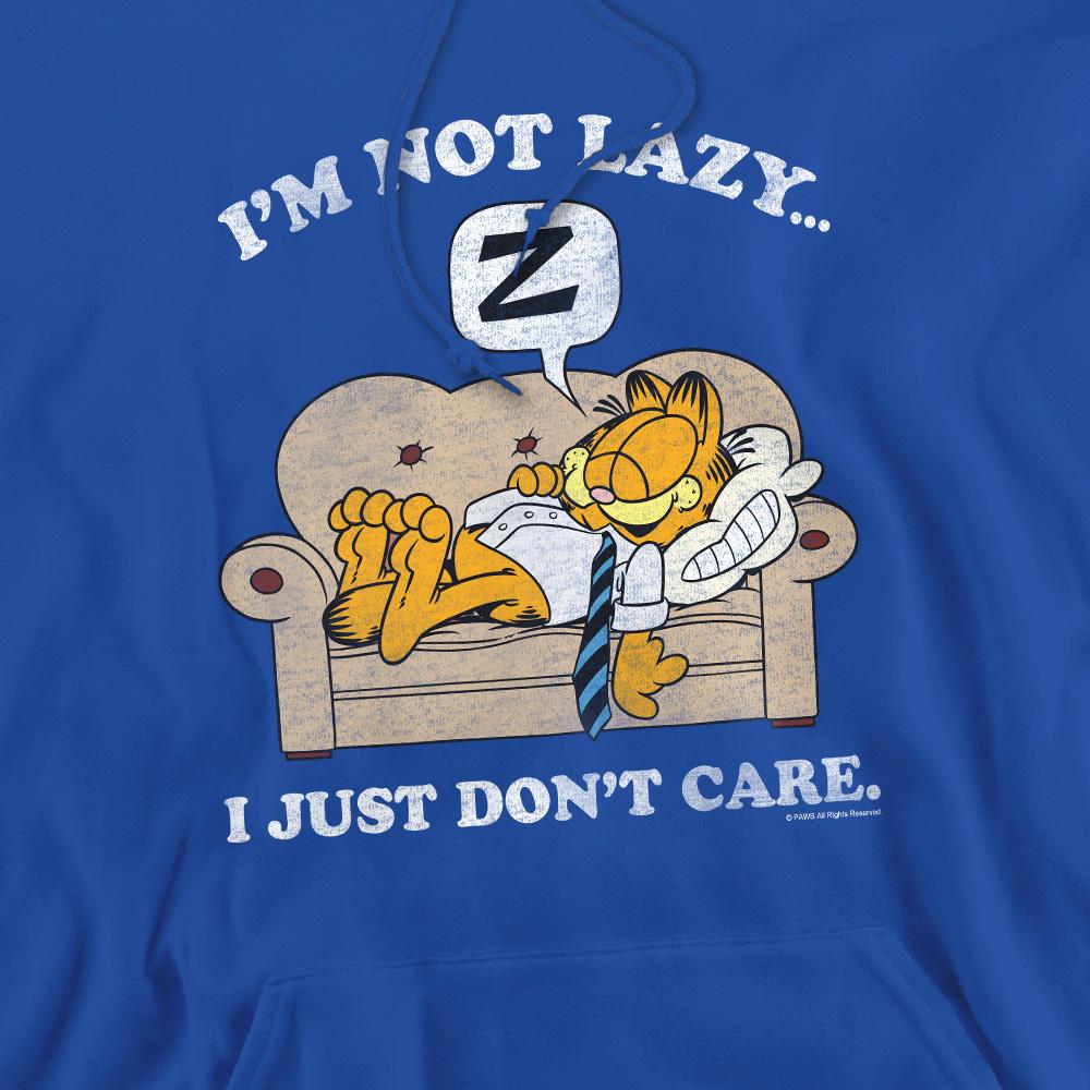 Garfield Mens Not Lazy Hoodie