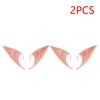 1-20pair Mysterious Angel Elf Ears Artificial Latex Ears for Halloween Decor Fairy Cosplay Costume Masquerade Accessories