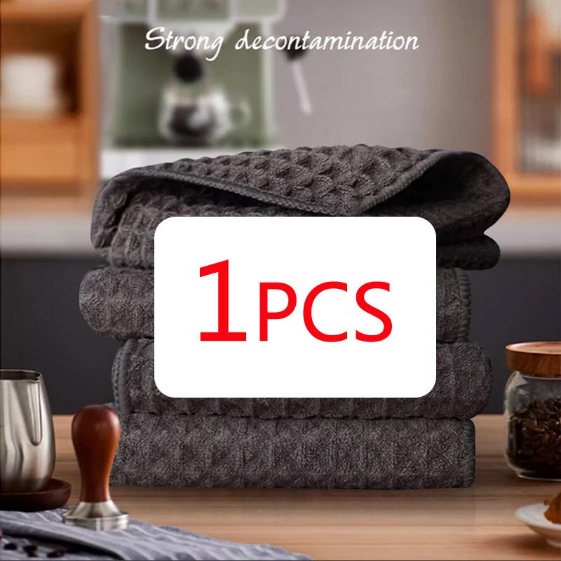 

350gsm Thick Coffee Bar Cleaning Towels Super Absorbent Microfiber Cleaning Cloth Home Barista Clean Tool Coffee Machine Cleaner