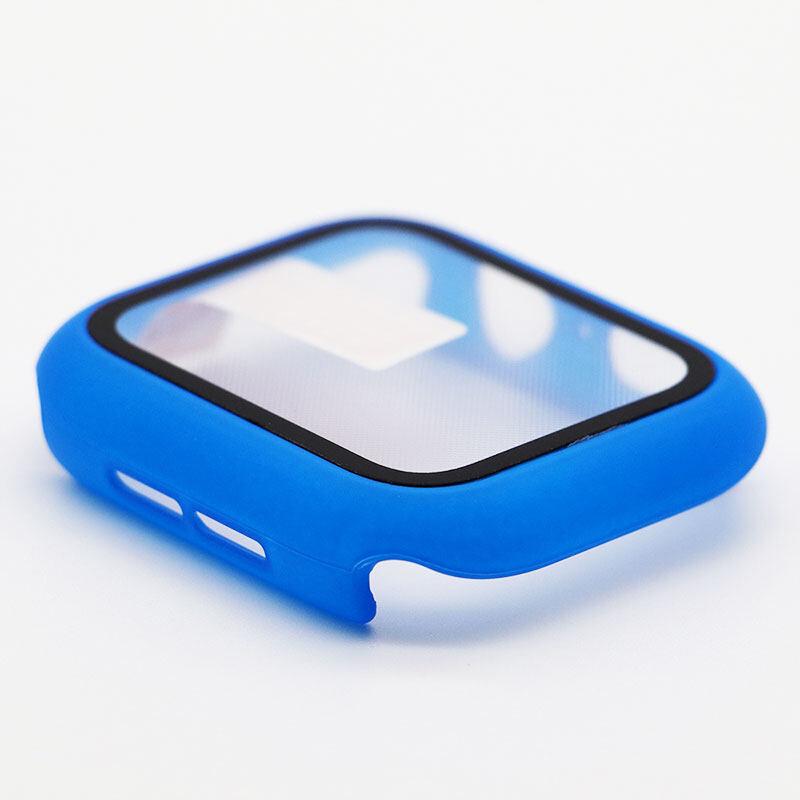 Tempered Glass+Cover PC bumper Screen Protector Case For Apple Watch Series 9 8 7 6 5 4 3 iWatch 45mm 41mm 44mm 40mm 42mm 38mm