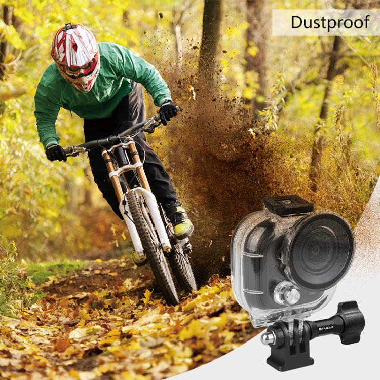 For Insta360 GO Ultra PULUZ 50m Waterproof Case Thumb Main Body Camera Dive Housing Cover (Transparent)