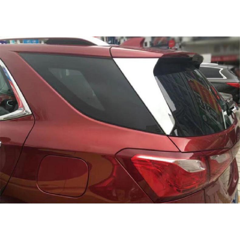 Rear Window Molding Side Cover Trim For 2018- Chevrolet Chevy Equinox Chrome