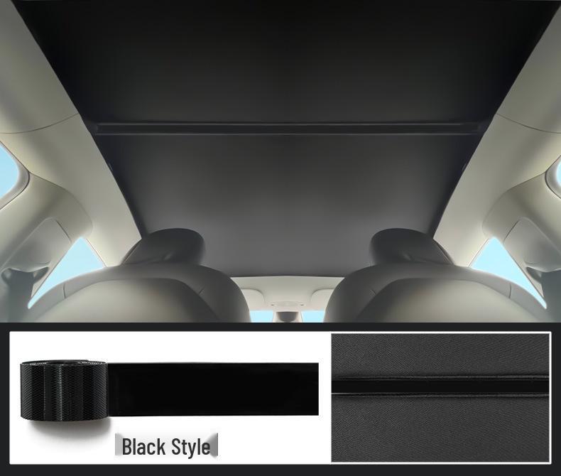 Tesla Model Y Střešní okno Sluneční clona Pás: Perfektní střih, elegantní design, žádné mezery