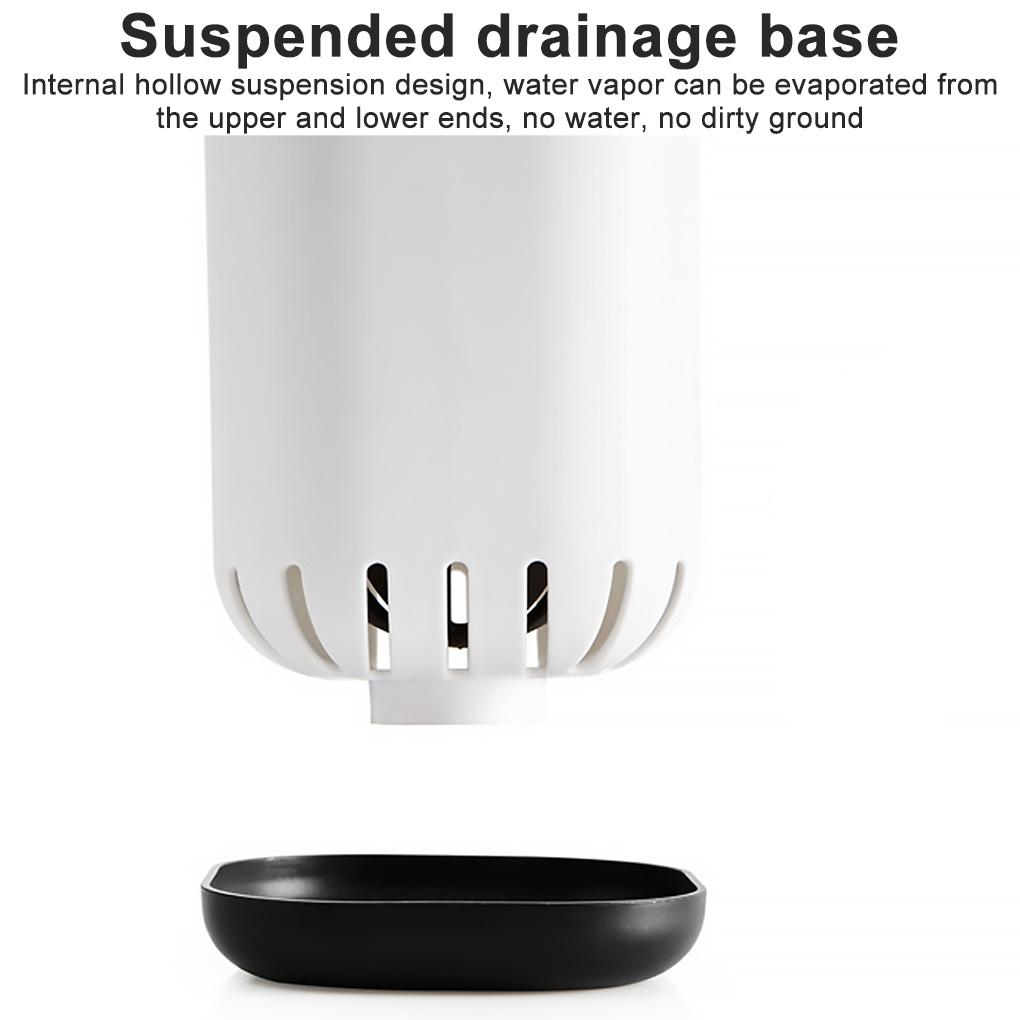 Toiletten-Badezimmer-Silikon-Toilettenbürstenbasis-Reinigungsbürsten-Werkzeugset