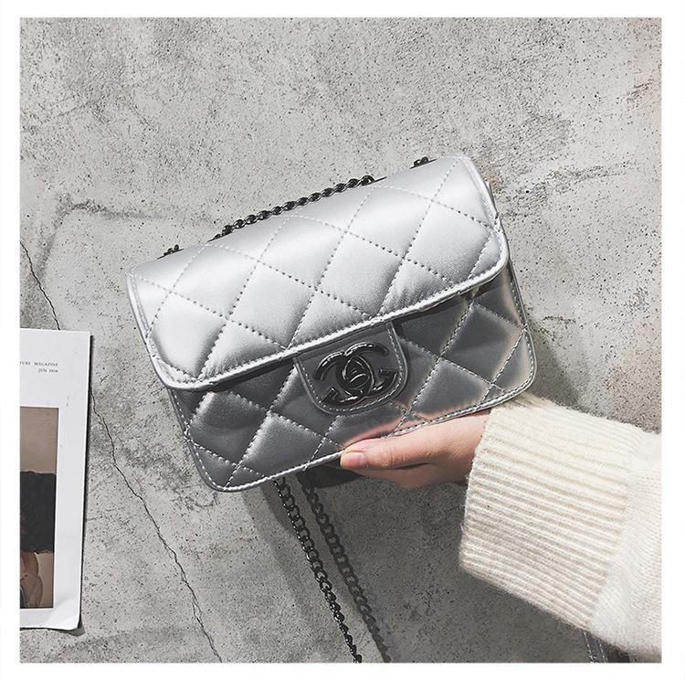 Women's Bag, New Women's Bag, Chain Bag, Small Square Bag, Women's Embroidery Thread Shoulder Bag, Crossbody Bag, Women's Small Bag