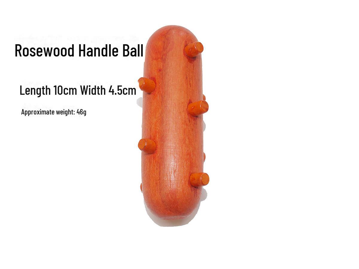 

Вьетнамский палисандровый трезубец для акупунктуры и массажа ног в форме треугольника handle ball