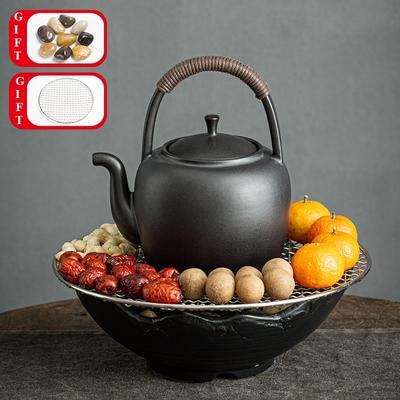 220V Elektrischer Keramikherd Teekochtopf Dessertkochkessel Teeparty Rotwein Dufttee Kocher Herdgekochter Tee Grill