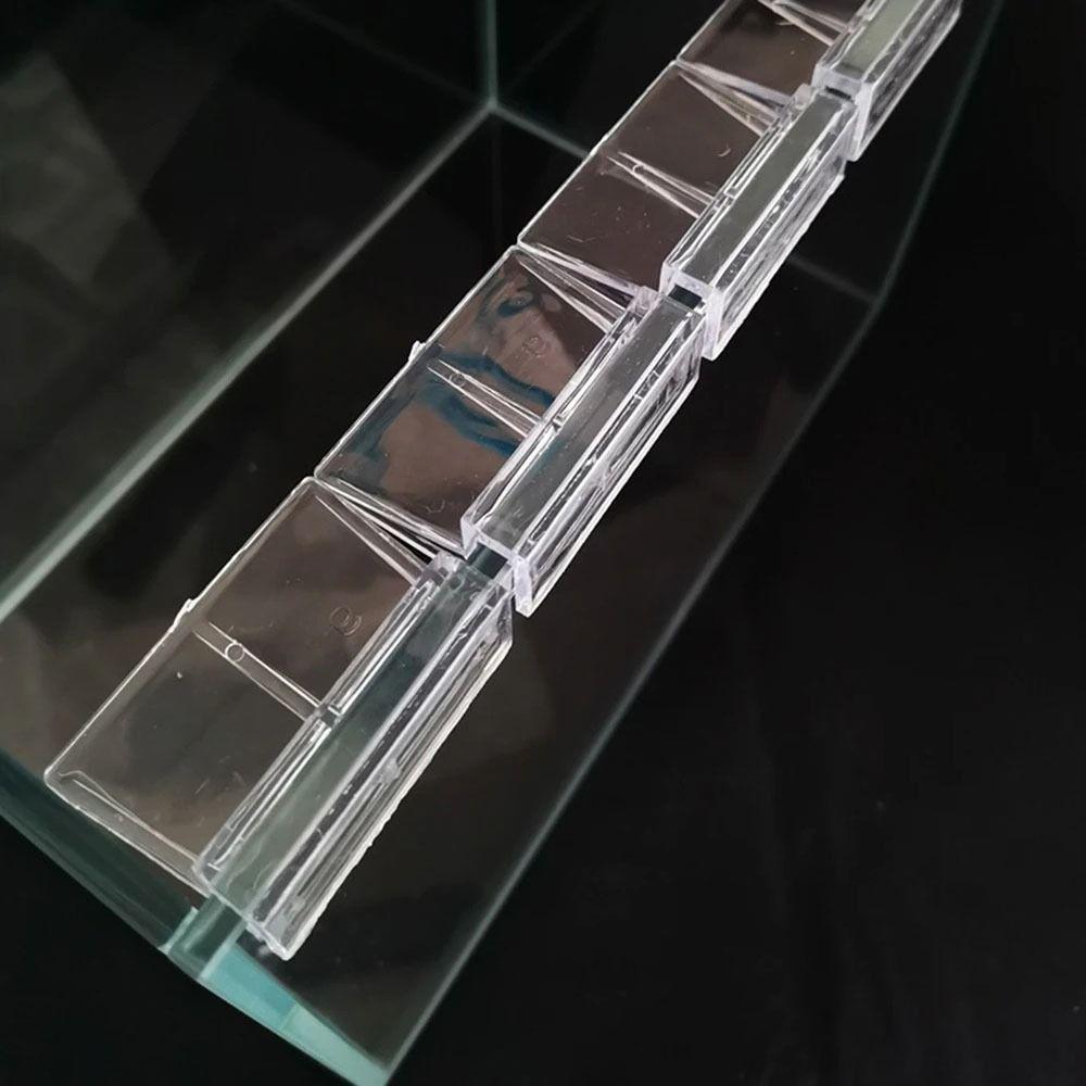 10Pcs New Width 5/6/8/10/12mm Fish Tank Bracket Transparent Acrylic Glass Lid Clip Support Holders Clip Aquarium Accessories