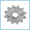 BULLSPANN Fitting Screw Metal Titanium Tone Motorcycle Sprocket Front Engine Sprocket 428 Chain 12T 17mm Replacement Parts Accessories Replacement