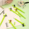 12Pcs Little Bear Climbing Tree Gel Pen 0.5mm Gel Ink Pen Black Pen Student Kawaii Office Supplies Neutral Pen Stationery