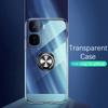 For VIVO IQOO NEO 10 Case Ring Holder Phone Case Ultra Thin Transparent Car Navigation Silicone Clear Cases For VIVO IQOO NEO 10 Pro Phone Casing