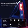Ultra-Thin Magnetic Dual-Light Flashlight: High-Intensity, Portable, Mini Pen Light with Cap Clip and Long Battery Life for Auto Repair