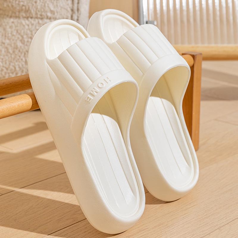 Women's Summer Indoor Slippers - Lightweight Thick Sole, Unisex Bathroom Shower Sandals