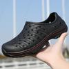 2025 Summer Large Size Hole Shoes Men's Shoes Casual Fashion Platform Non-slip Beach Sandals Light Foot Driving Shoes